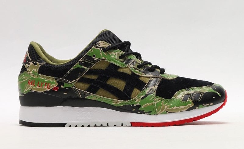 atmos x Asics Gel Lyte III Tiger Camo Release Date