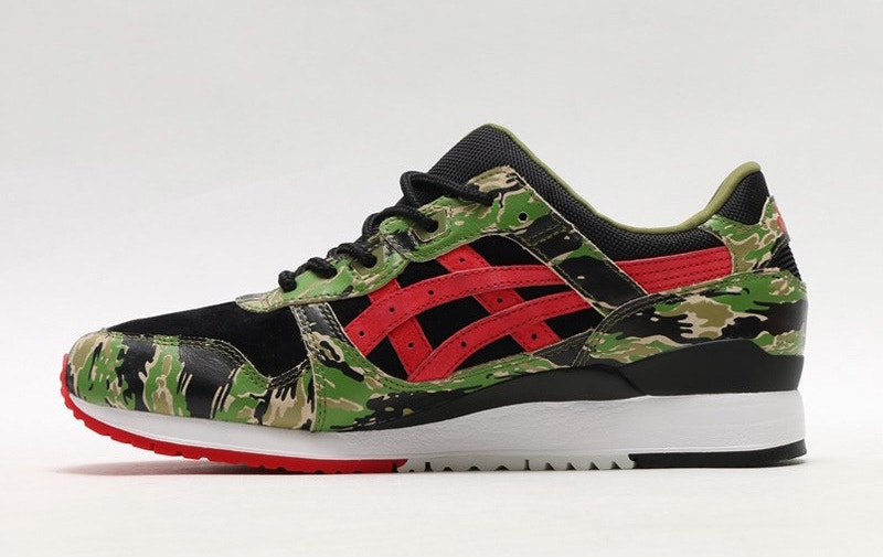 atmos x Asics Gel Lyte III Tiger Camo Release Date