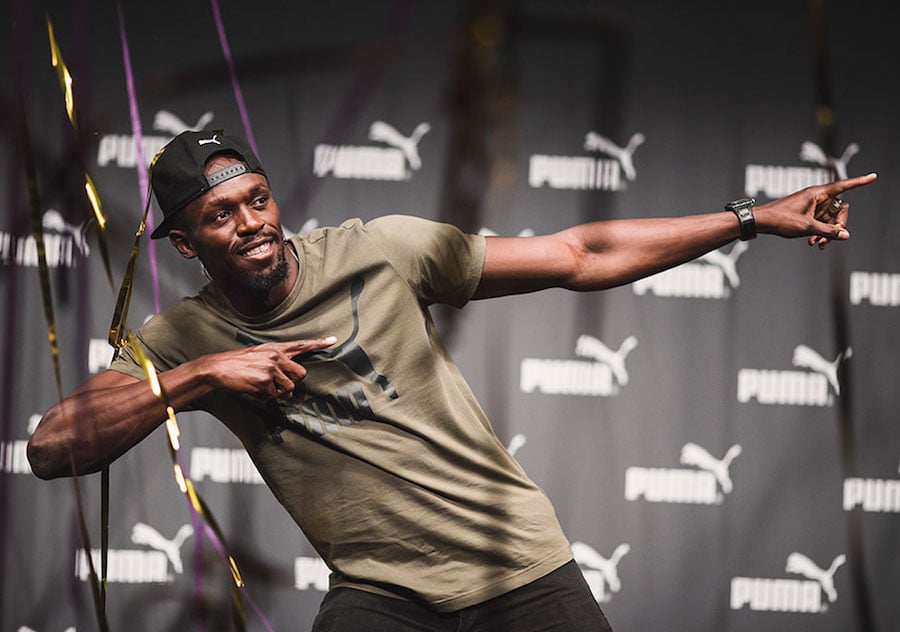 Usain Bolt Receives Special Edition Puma Spikes for Final Race