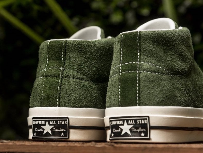 Converse One Star Mid Green