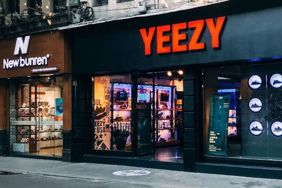 China Has a Fake YEEZY Store