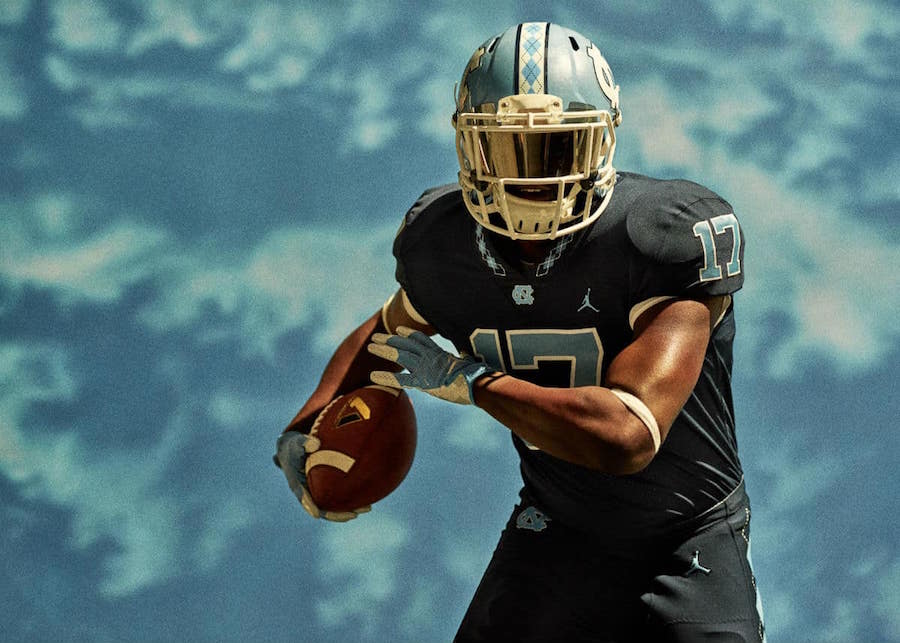 Jordan North Carolina Football Uniforms