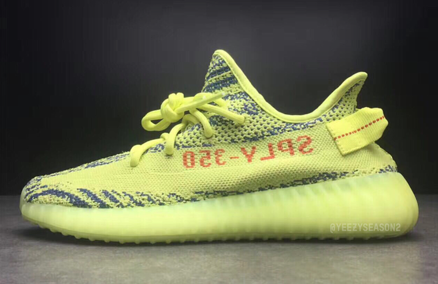 yeezy frozen yellow glow in the dark