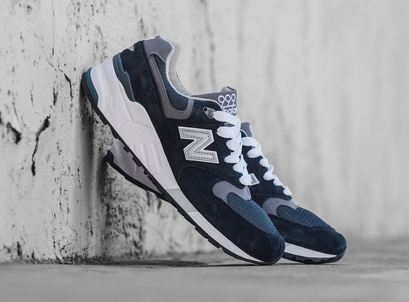 new balance 999 grey navy