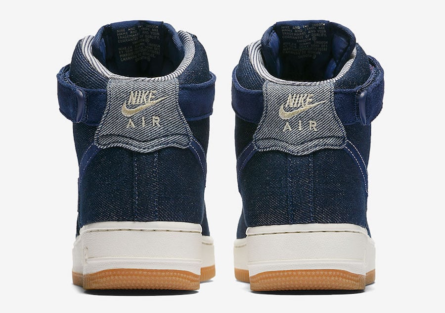 Nike Air Force 1 High Denim Gum