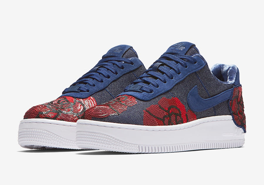 Nike Air Force 1 Low Floral Sequin Pack