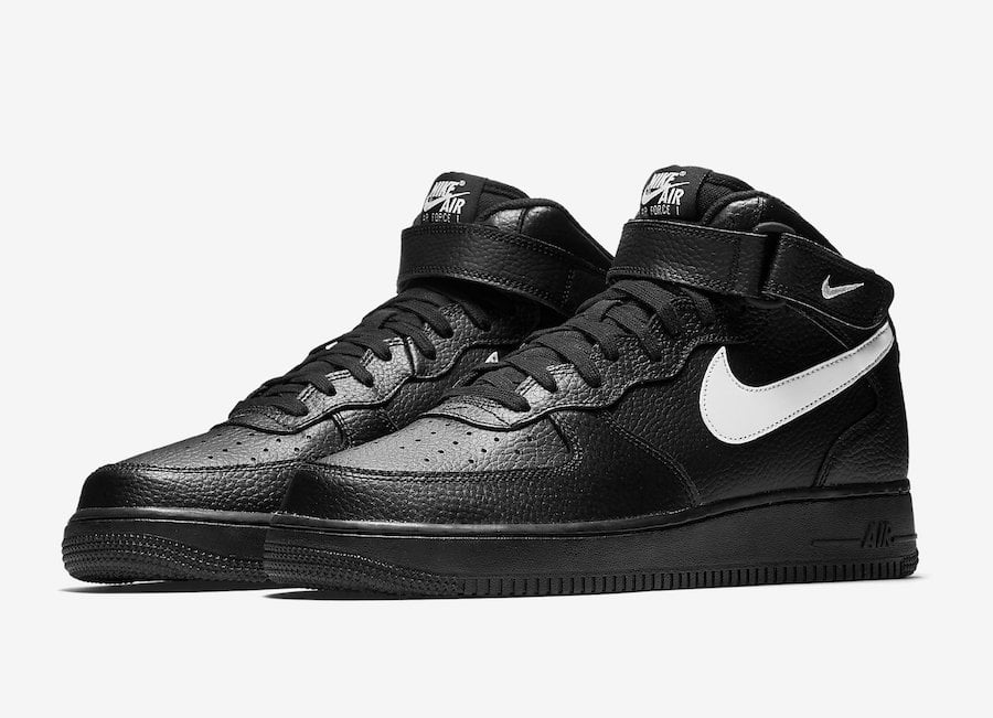 Nike Air Force 1 Mid 07 Black Sail Release Date