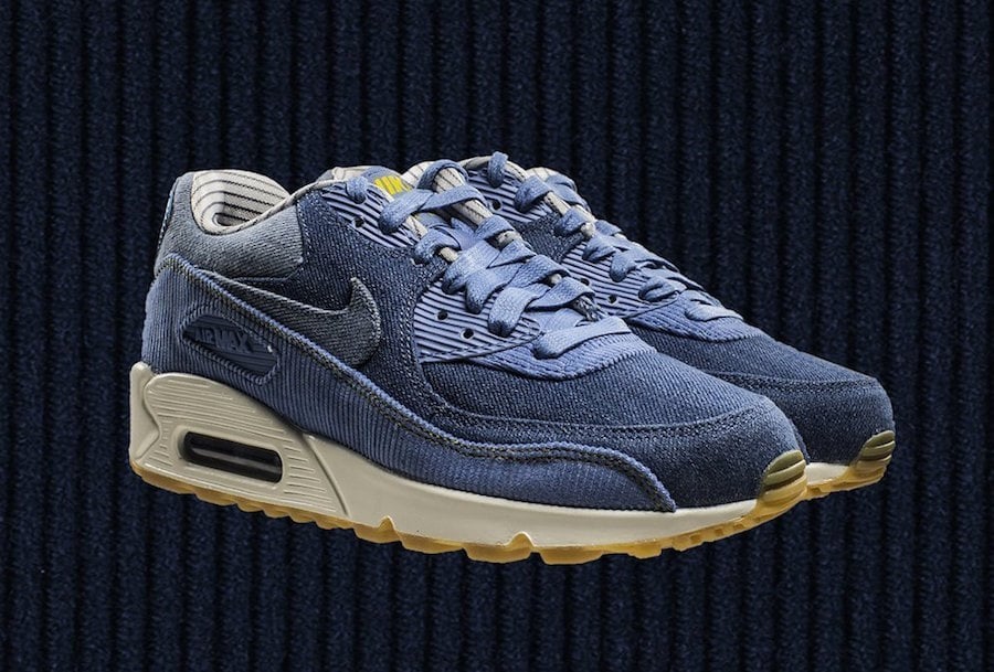 Nike Air Max 90 Corduroy Denim 881105-402 | SneakerFiles