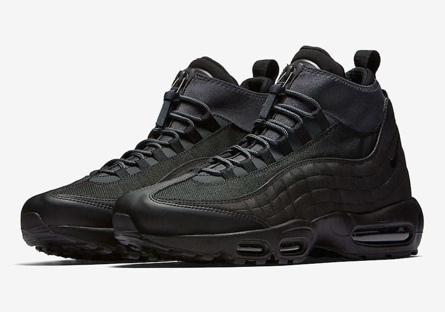 nike air max sneakerboot black