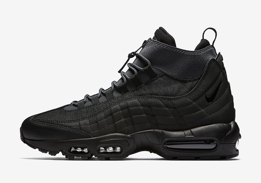 Nike Air Max 95 Sneakerboot Triple Black Release Date