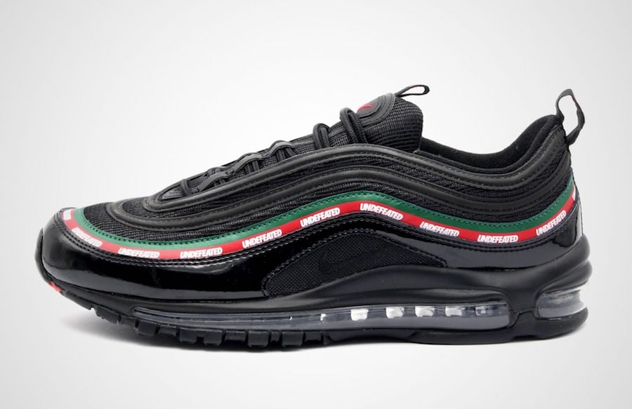 Nike Air Max 97 Undefeated Black Green Red AJ1986-001
