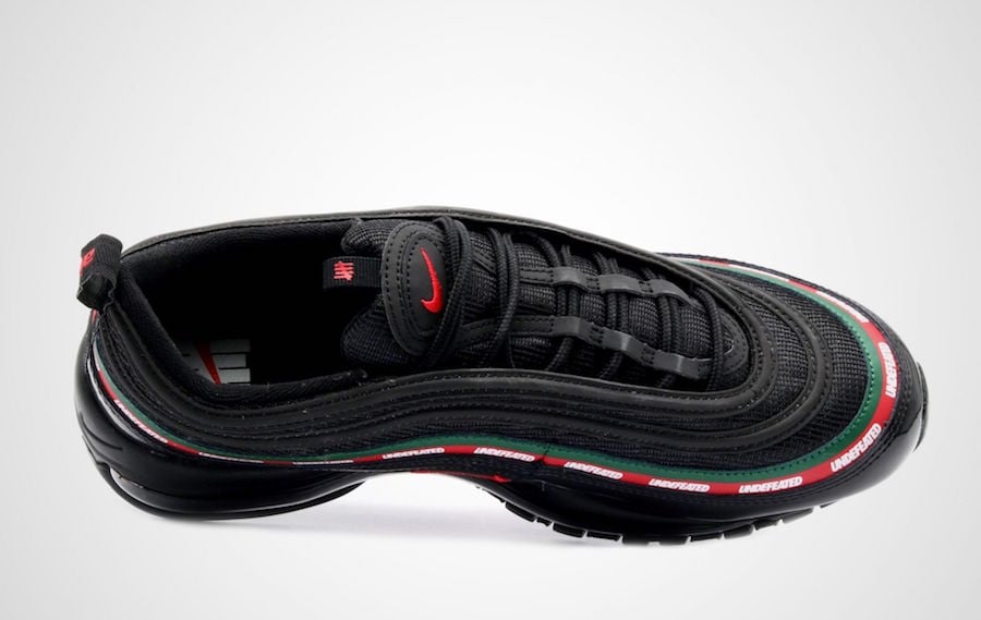 Nike Air Max 97 Undefeated Black Green Red AJ1986-001