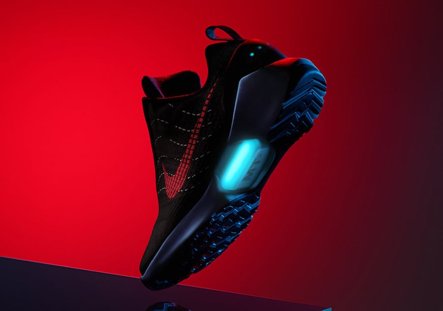 Nike Hyperadapt 1.0 Black University Red Lagoon 843871-005