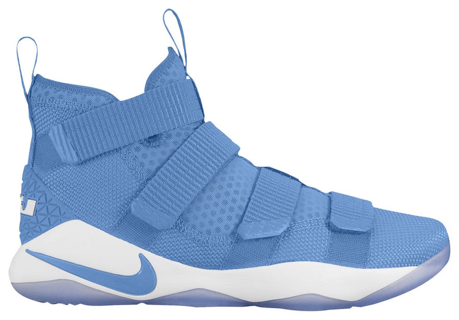 lebron soldier 11 blue and white