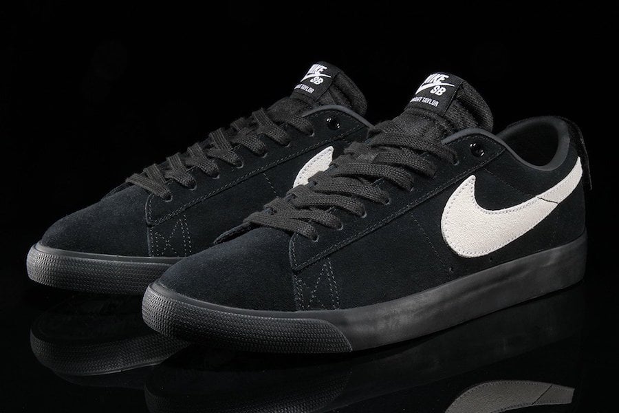 nike sb blazer low gt black