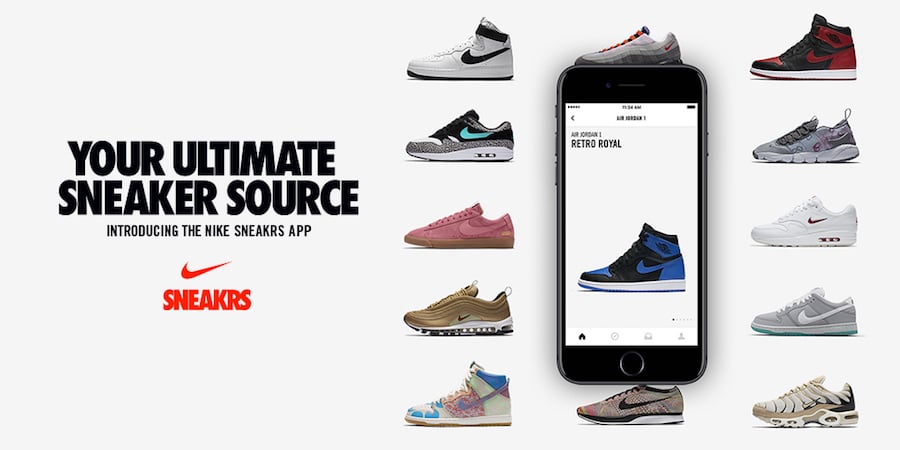 snkrs app upcoming