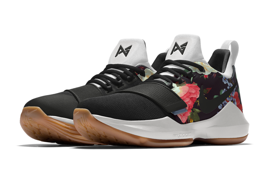 NikeID PG 1 Floral Print