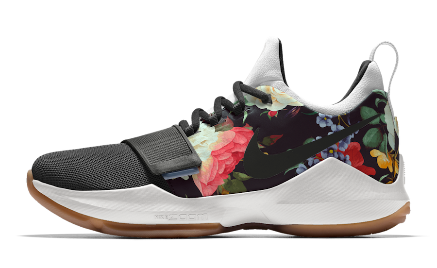 NikeID PG 1 Floral Print