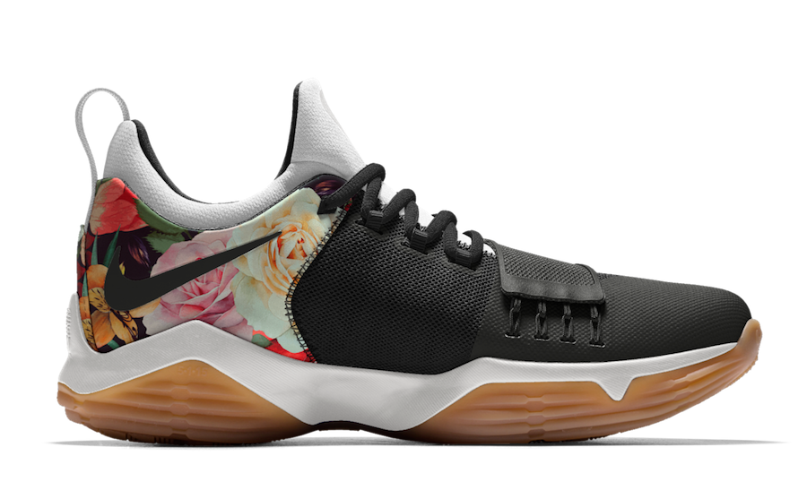 NikeID PG 1 Floral Print