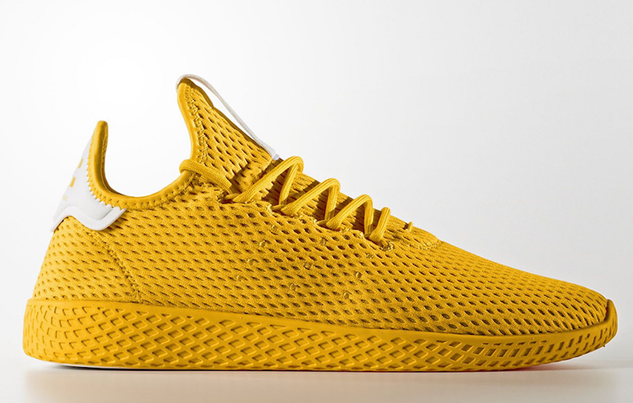 Pharrell adidas Tennis Hu Yellow Gold CP9667