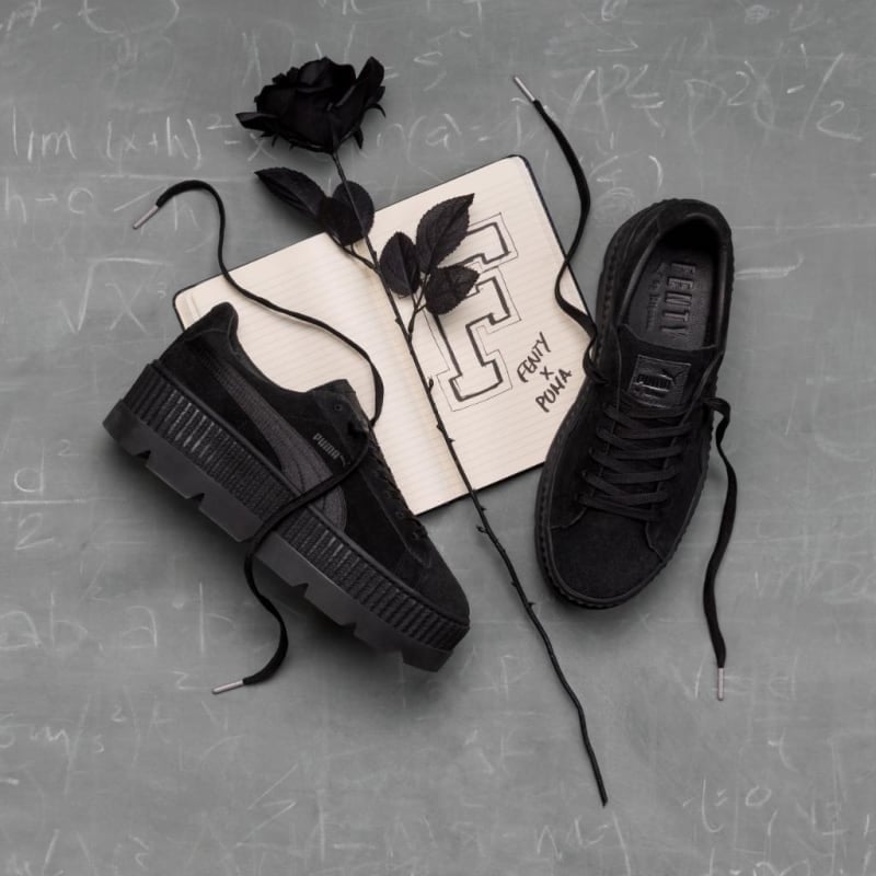 puma fenty cleated creeper suede