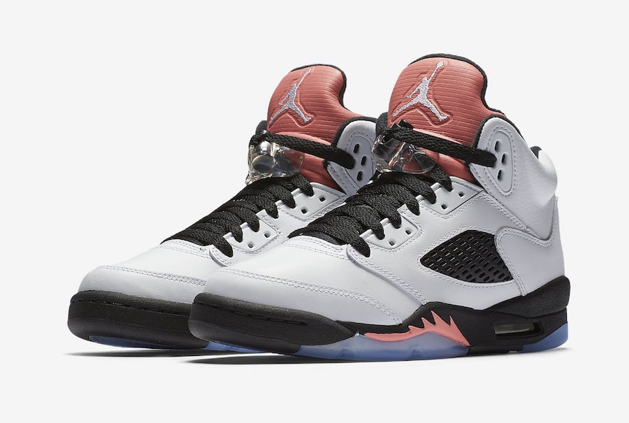 Air Jordan 5 GS ‘Sunblush’ Official Images