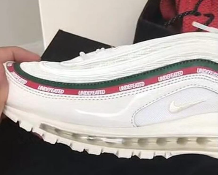 Undefeated Nike Air Max 97 White Sail Gorge Green Speed Red AJ1986-100