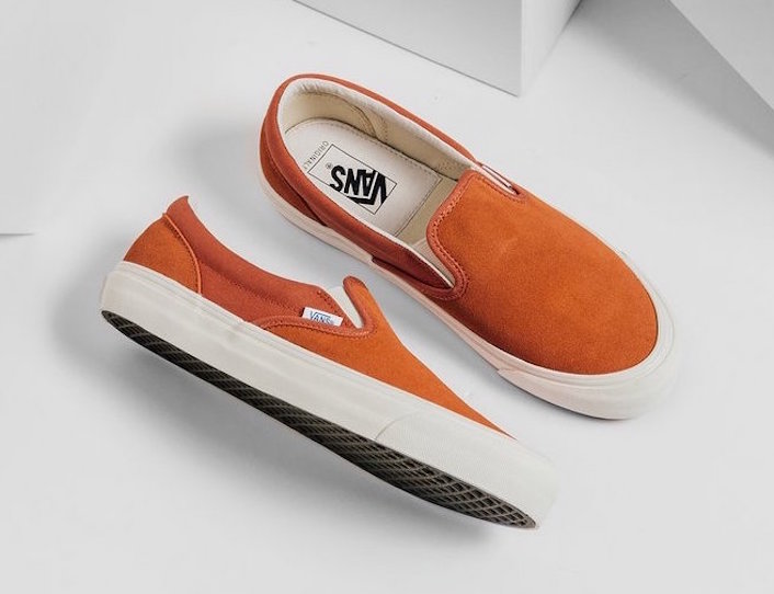 Vans Slip-On LX Suede Canvas Collection