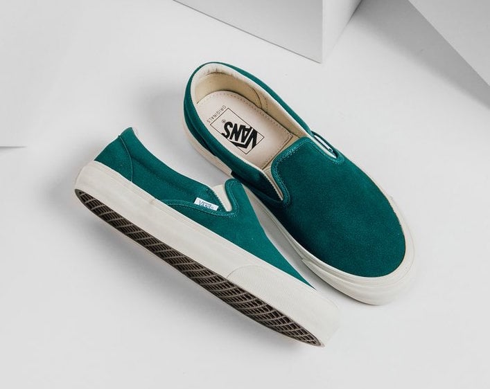 Vans Slip-On LX Suede Canvas Collection