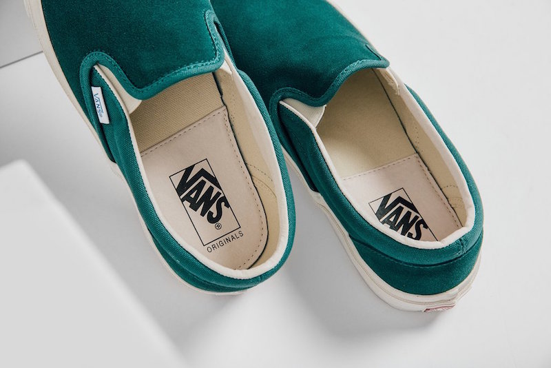 Vans Slip-On LX Suede Canvas Collection