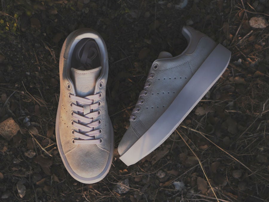 stan smith bold grey