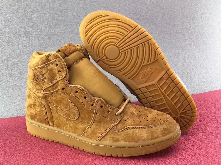 wheat air jordan