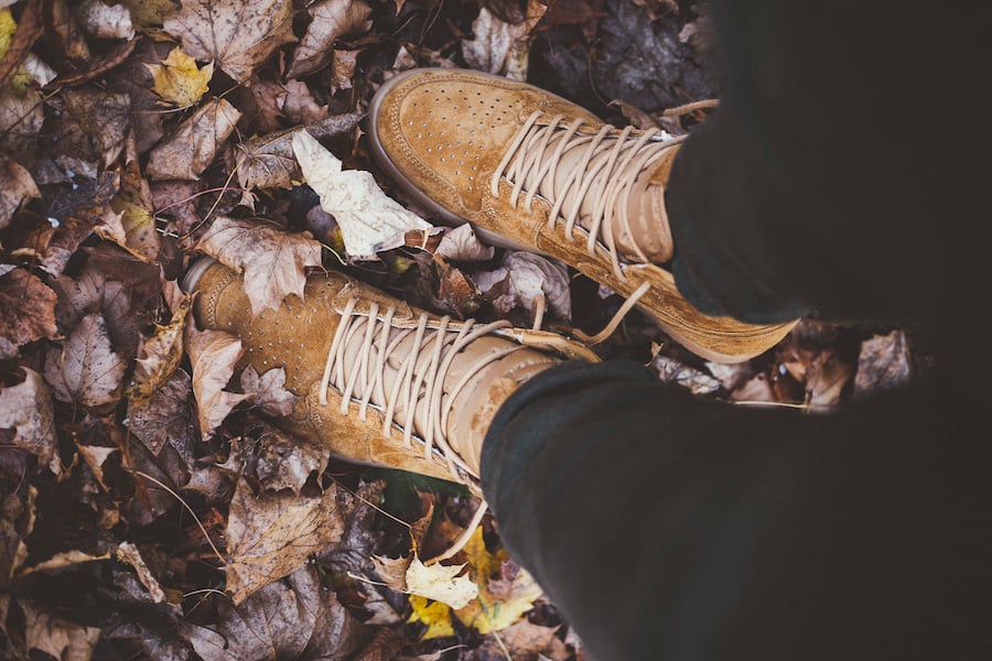 Air Jordan 1 Wheat On Feet