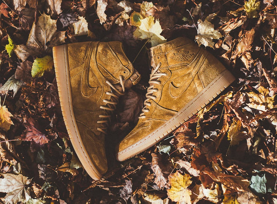 Air Jordan 1 Wheat On Feet