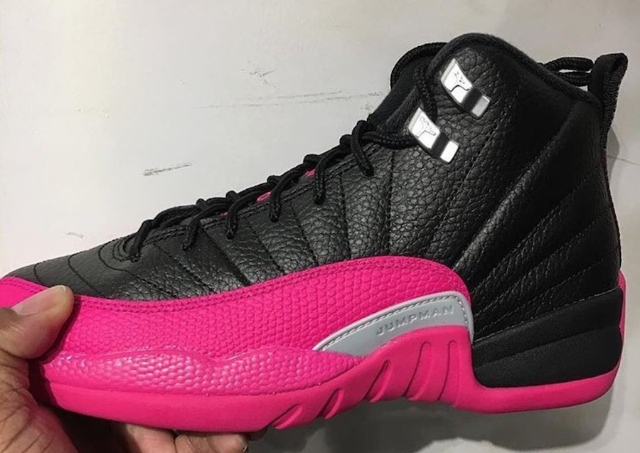 jordan 12 pink snakeskin