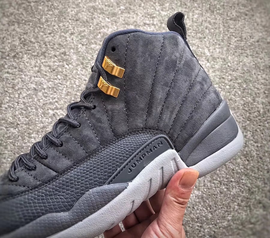 grey suede 12 jordans