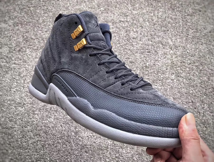 jordan 12 grey