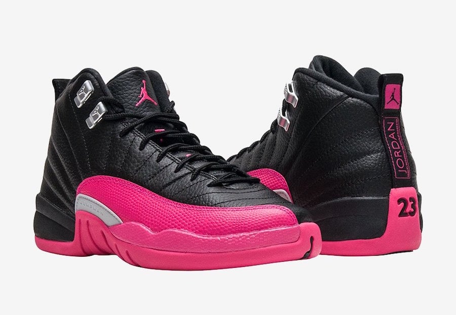 Air Jordan 12 Black Pink 510815-026 