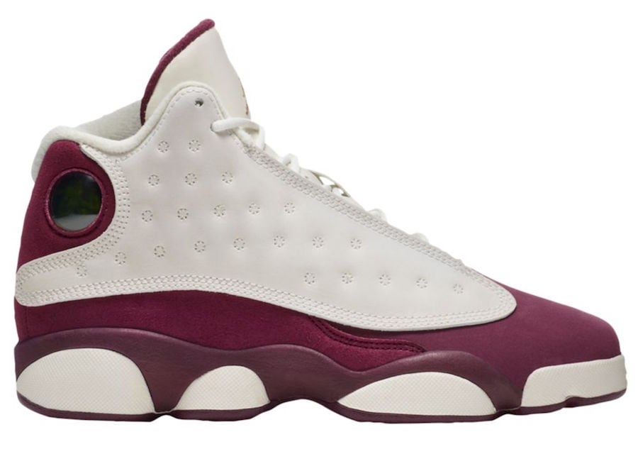 Air Jordan 13 GS Bordeaux Sail Release Date