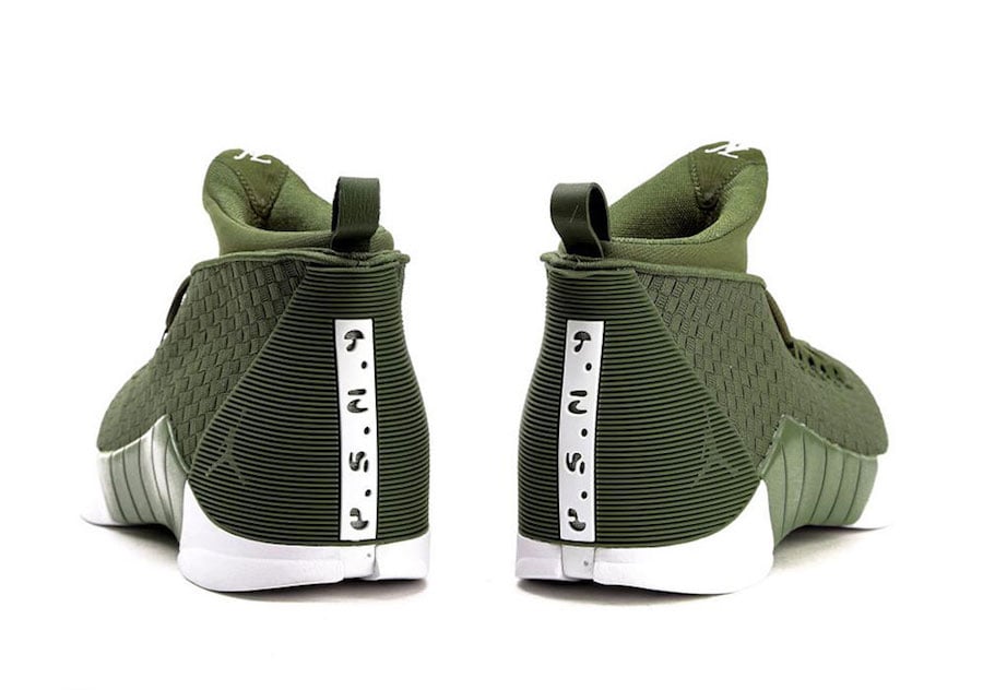Air Jordan 15 PSNY Black Olive Release Date | SneakerFiles