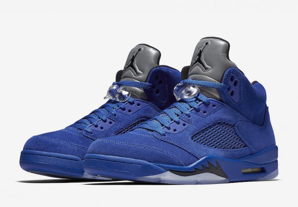 Nike Foamposite Size 6 Kids Kd High Top Army Electric Blue Black Jordan 3