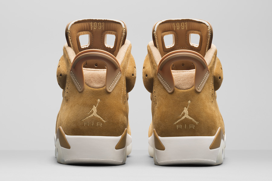 Air Jordan 6 Golden Harvest Elemental Gold 384664-705