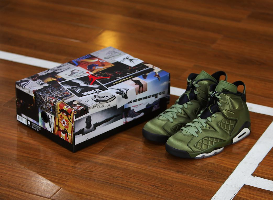 air jordan 6 flight jacket