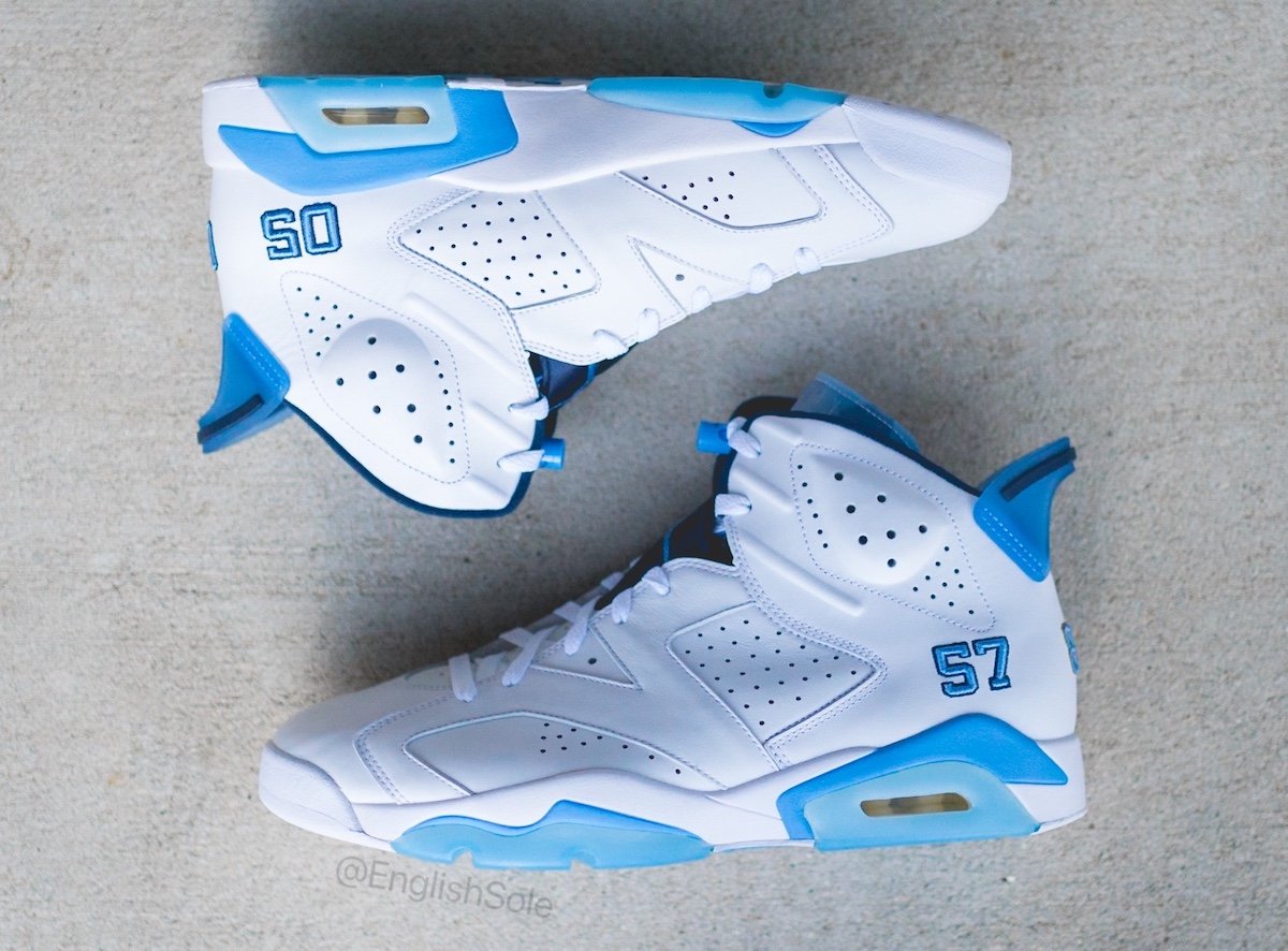 Air Jordan 6 UNC Championship PE