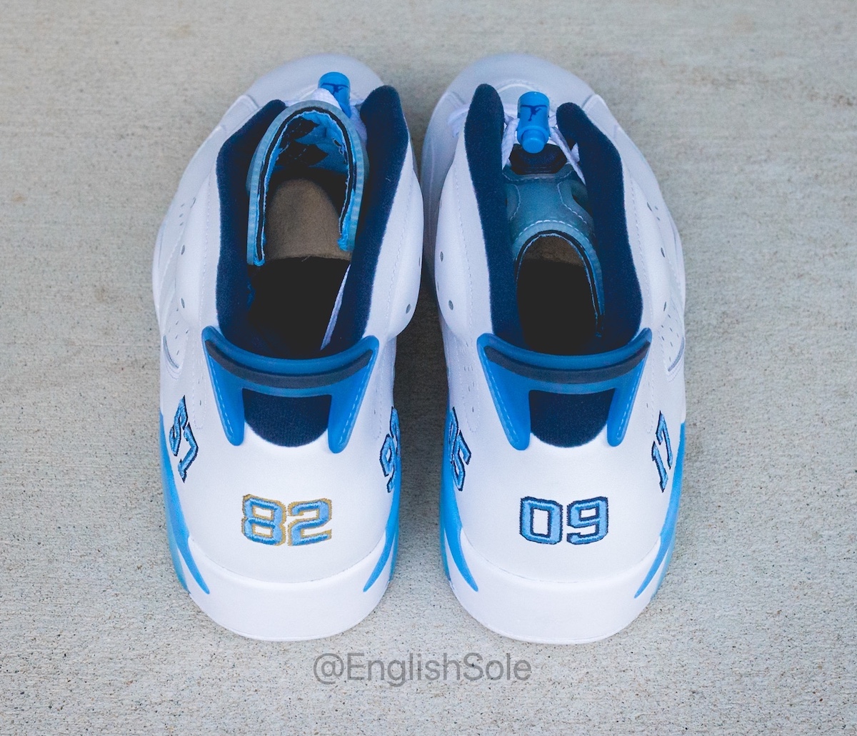 Air Jordan 6 UNC Championship PE