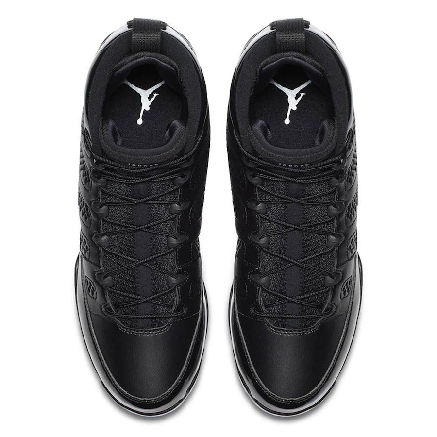 Air Jordan 9 MCS Cleat Black