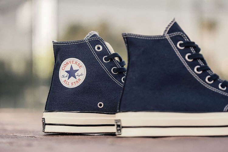 midnight navy converse