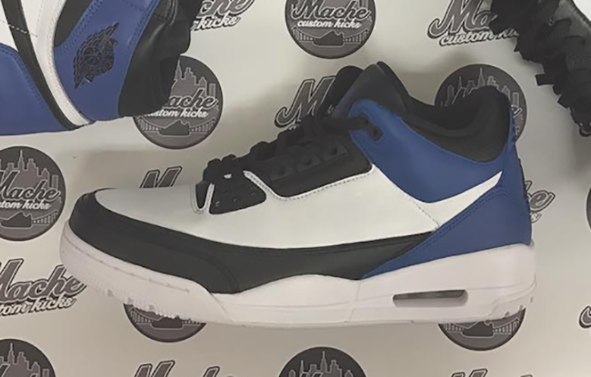 Fragment Air Jordan 3 Mache Customs