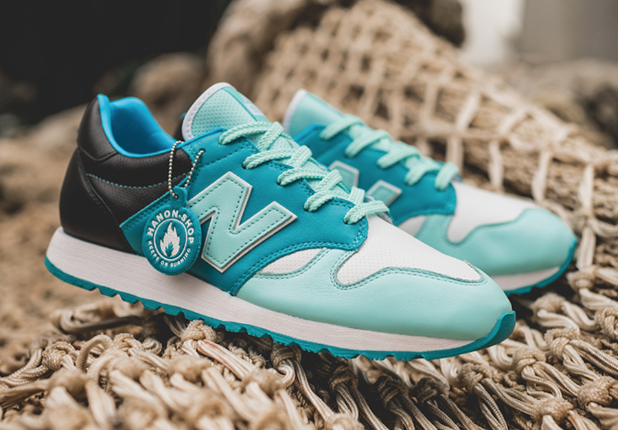 new balance 520 x hanon fisherman's blues