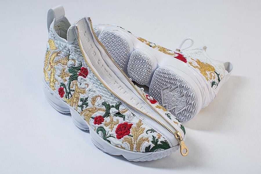 Detailed Look at the KITH x Nike LeBron 15 ‘Floral’